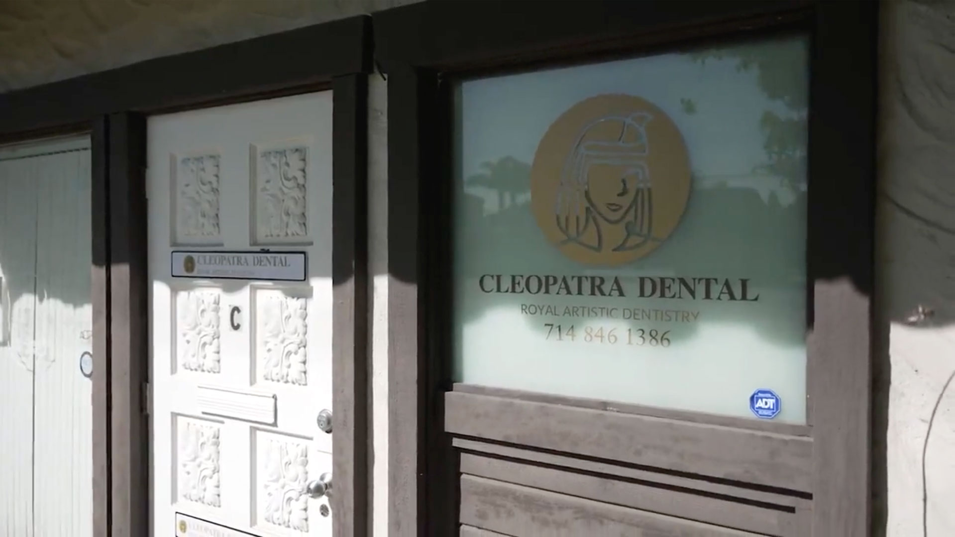 Cleopatra dental Huntington Beach dental office front exterior view